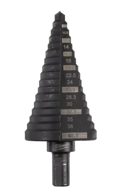 Stupňovitý vrták Milwaukee 6 - 40,5 mm (1 ks), 48899340 (MI48899340)